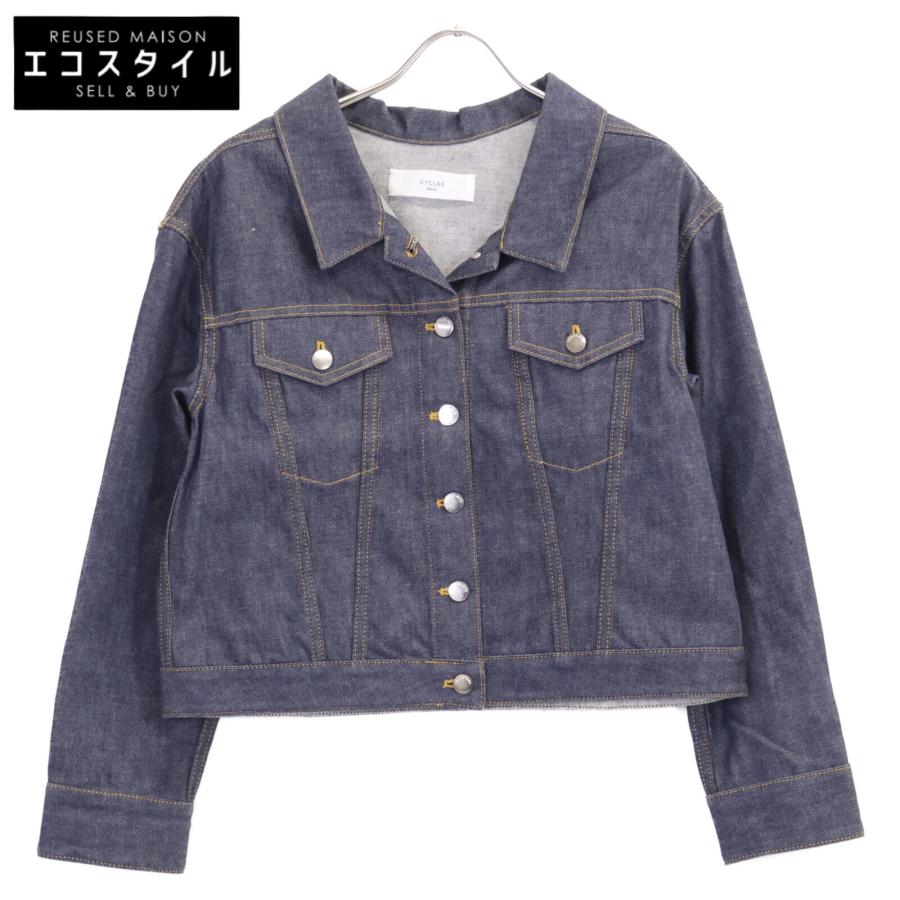 【CYCLAS】シクラス デニムジャケット ジージャン リジット CYCLAS シクラス ブルー コットン リジット デニムジャケット O