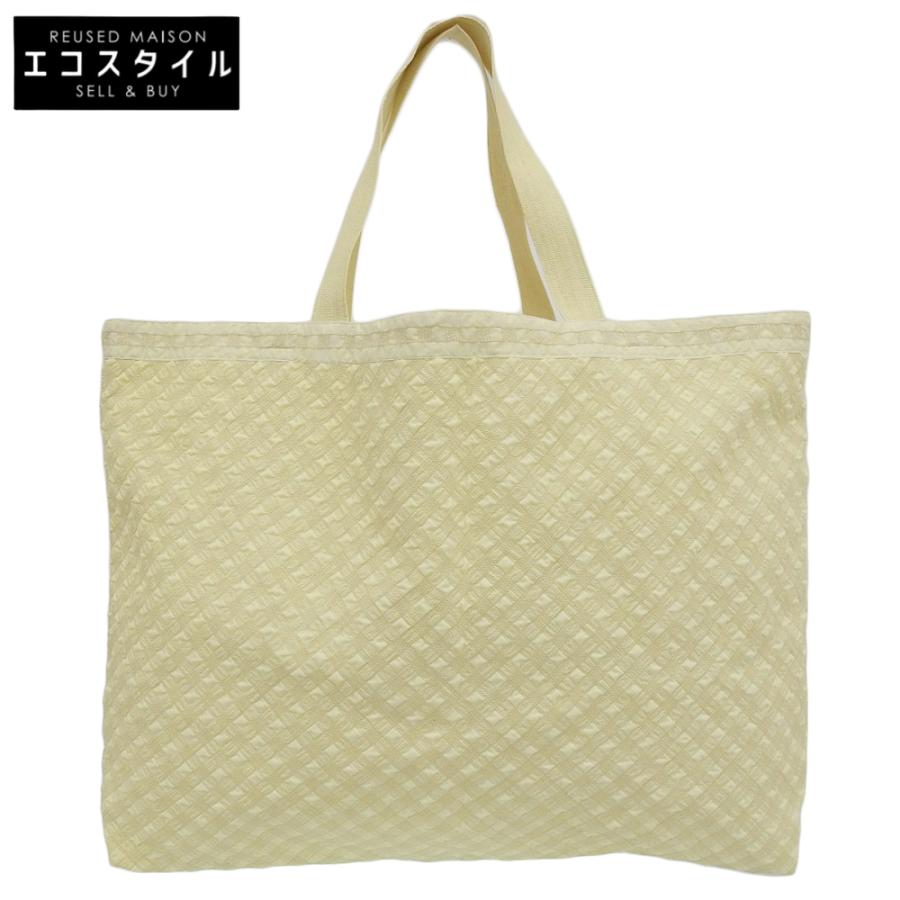 美品 ISSEY MIYAKE TAMASHA タマシャ 刺繍 チェック柄 ハンドバッグ