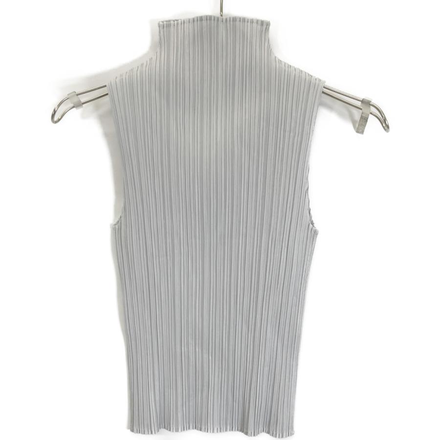 PLEATS PLEASE プリーツプリーズ PP01-JK406 グレー ハイネック