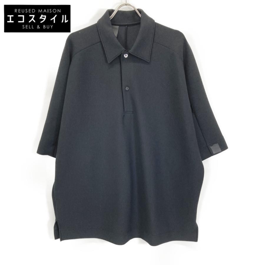 N.HOOLYWOOD ビックポロシャツ ブラック 40 N.Hoolywood エヌハリウッド ブラック 2241-CS51-030 ビッグシルエット