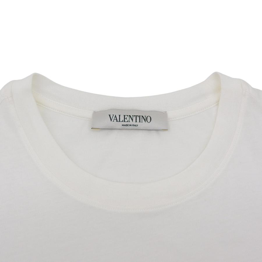 美品 VALENTINO ヴァレンティノ ロゴ コットン Tシャツ トップス