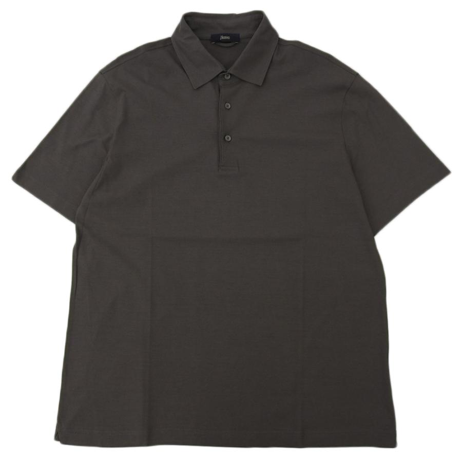HERNO（ヘルノ） 美品 コットン 半袖ポロシャツ トップス メンズ 