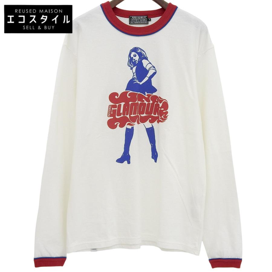 3434M【美品】ヒステリックグラマー☆希少 刺繍ヒスガール 長袖Tシャツ 美品 HYSTERIC GLAMOUR ヒステリックグラマー VIXEN GIRL Tシャツ