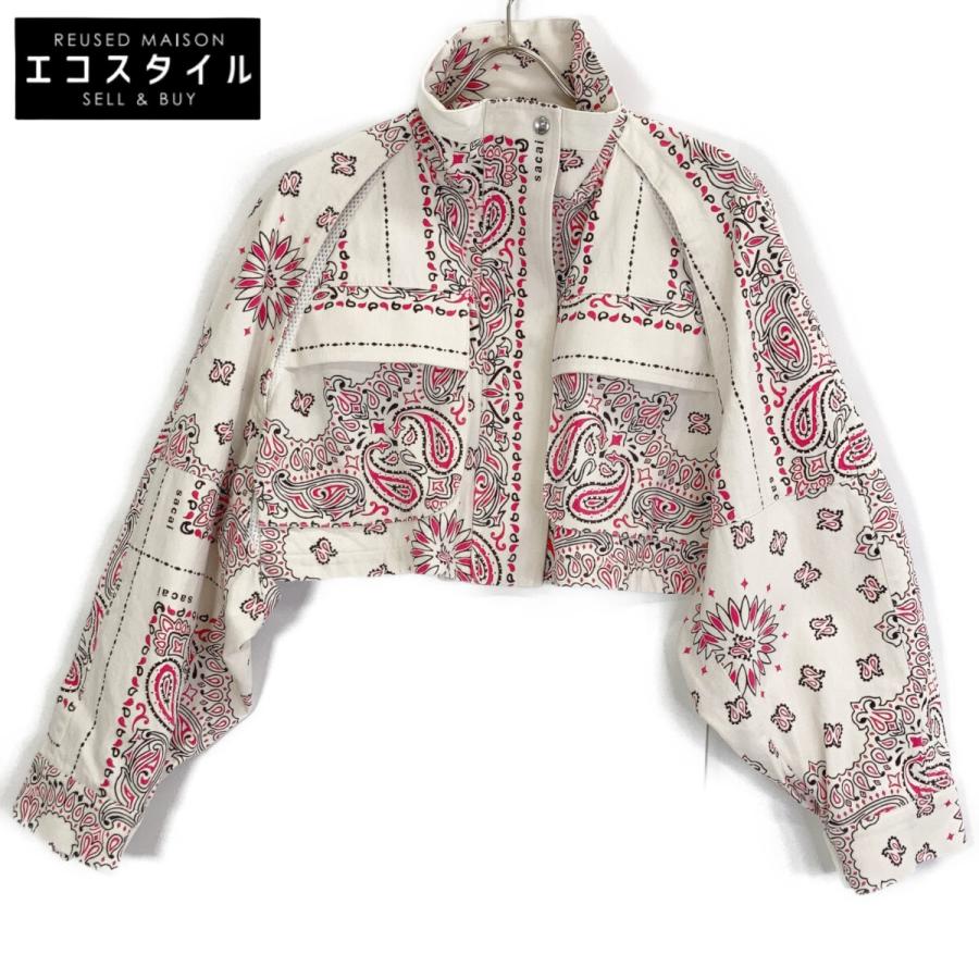 sacai（サカイ） 22-05924 Bandana Print Blouson ジャケット 1