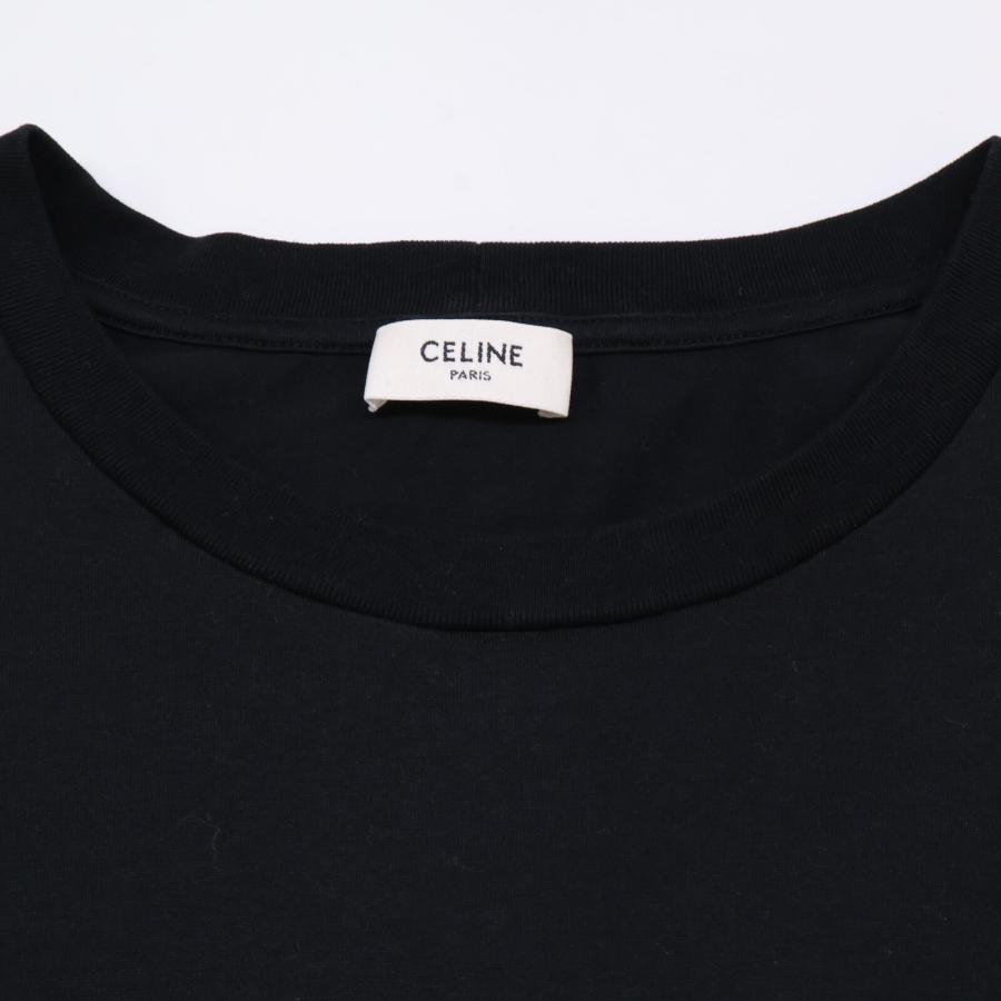 CELINE（セリーヌ） 2X15M671Q ブラック クラックロゴストーンデザイン