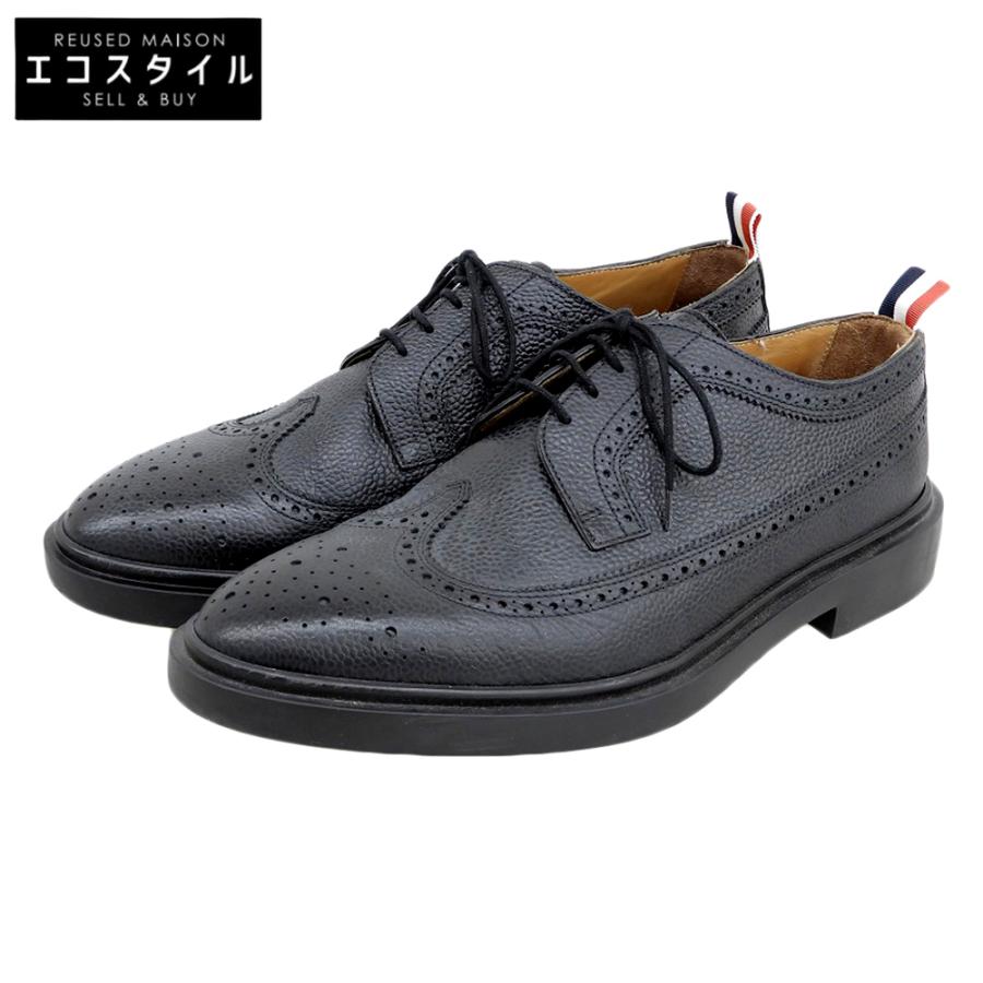 美品 THOM BROWNE トムブラウン ペブル グレイン レラバー ソール