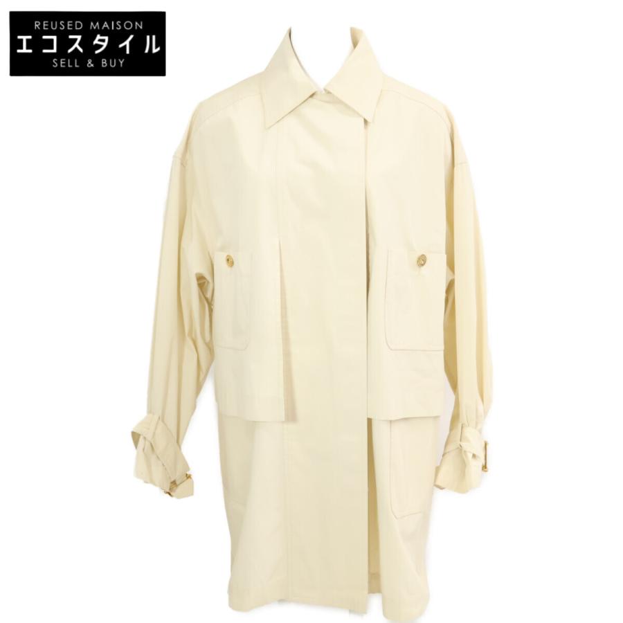 CHANEL（シャネル） 国内正規 CH27126 金釦 スプリング コート M