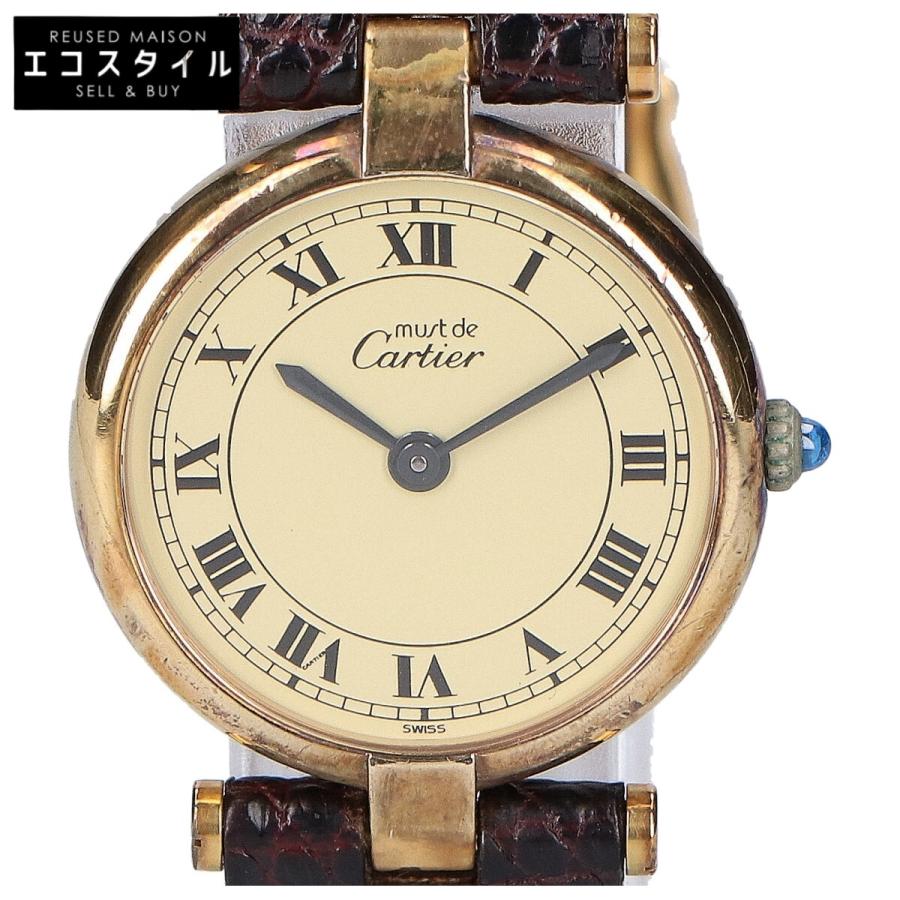 Cartier（カルティエ） 925 マストヴェルメイユ ラウンド クオーツ