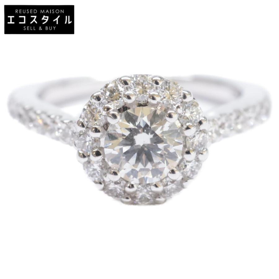美品 GRAFF グラフ Au750 0.4ct ラウンドホワイトダイヤモンド