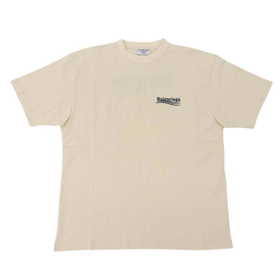 BALENCIAGA（バレンシアガ） 美品 コットン キャンペーンロゴ Tシャツ