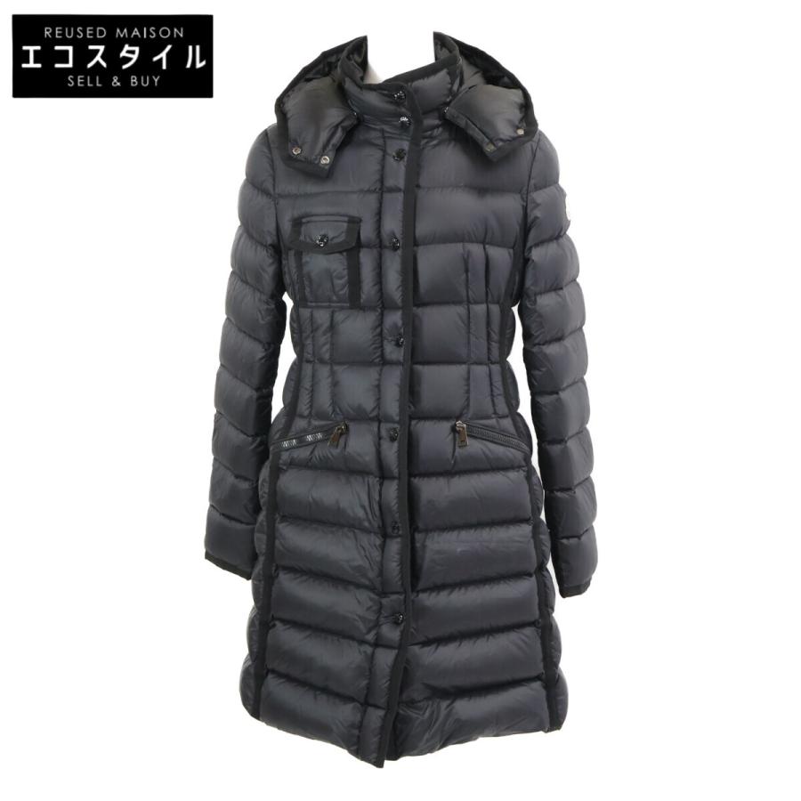 MONCLER モンクレール エルミンヌ ネイビー レディース サイズ3 MONCLER（モンクレール） HERMINE エルミンヌ ダウン コート 3