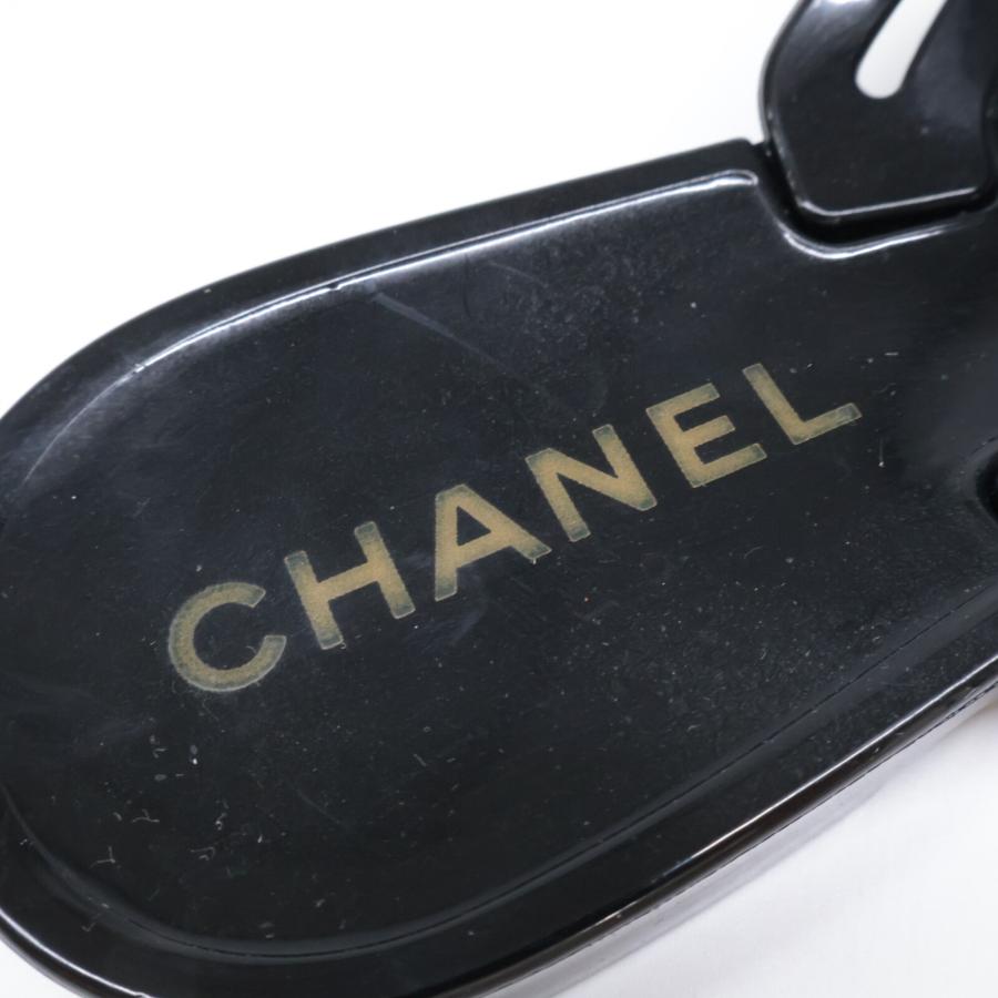 CHANEL（シャネル） 美品 カメリア ラバー サンダル シューズ 36