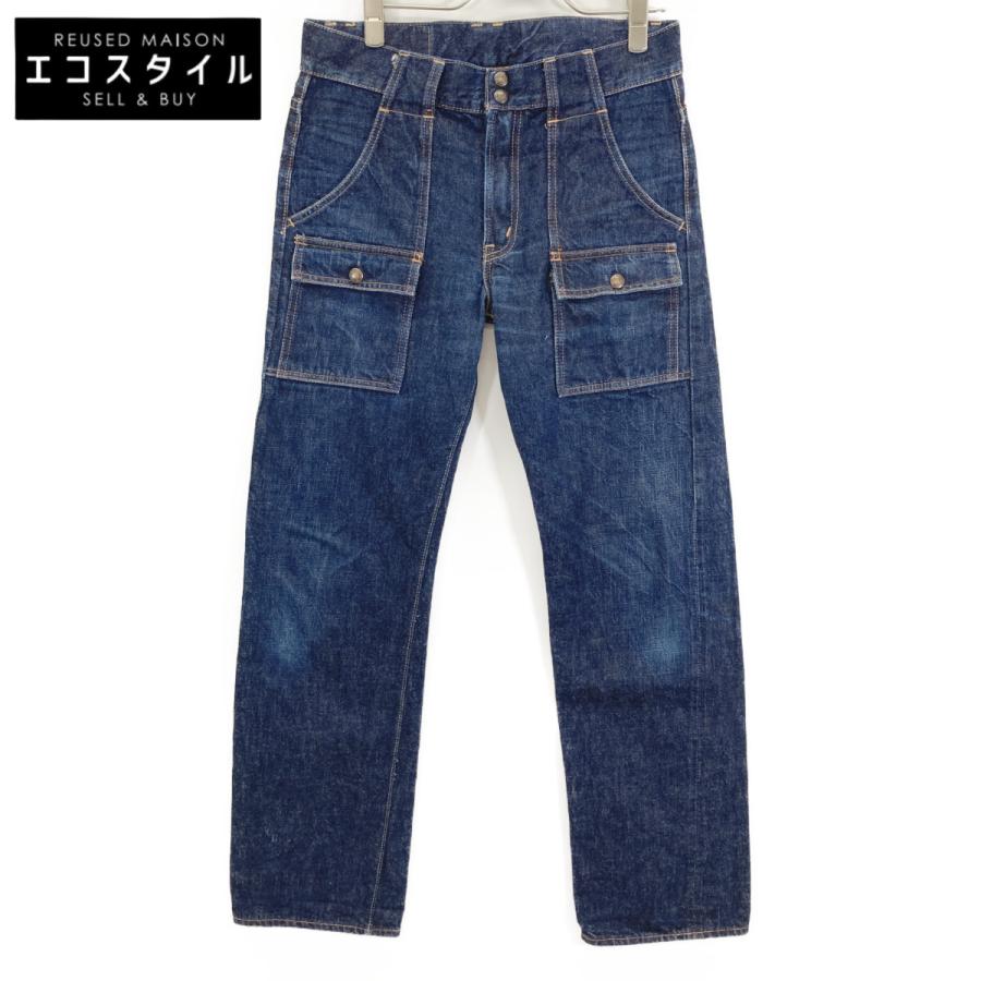 FULLCOUNT（フルカウント） 1246 ネイビー Bush Pants Non Wash デニム