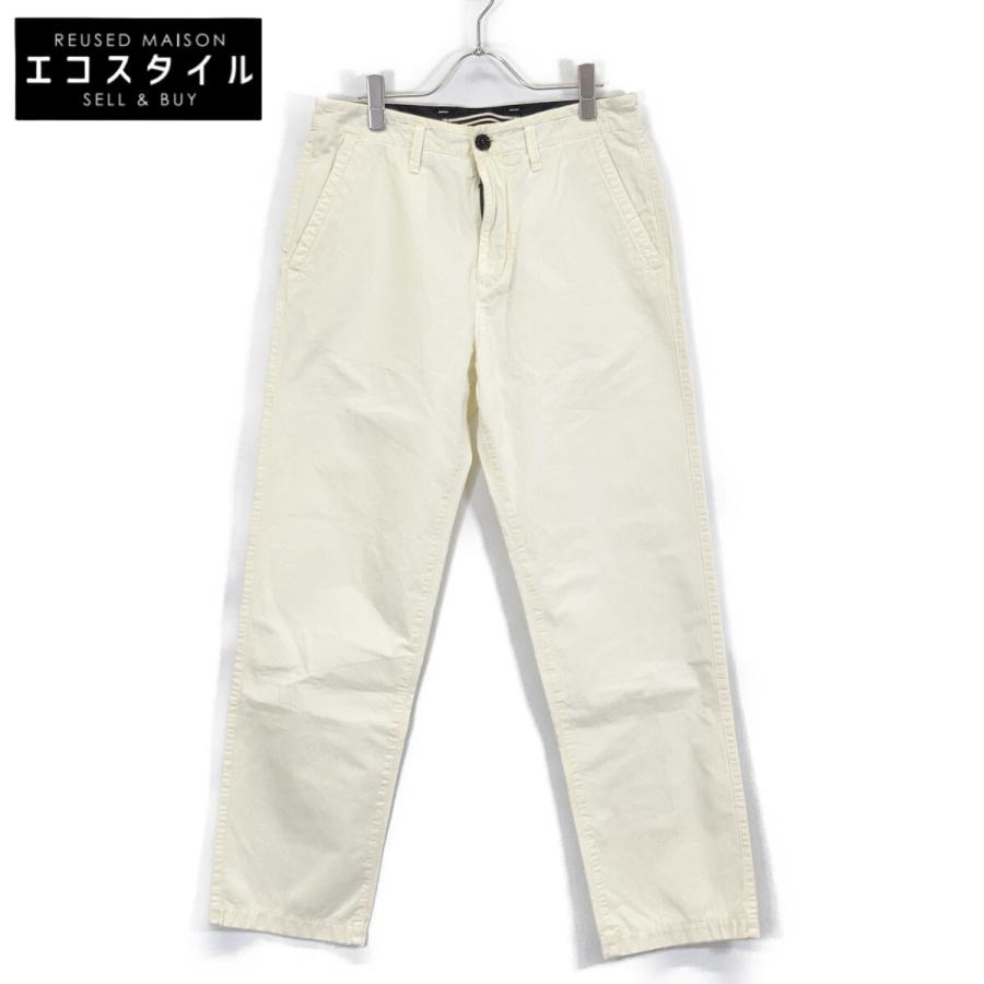 STONE ISLAND ストーンアイランド 7415315WA アイボリー ロゴパッチ