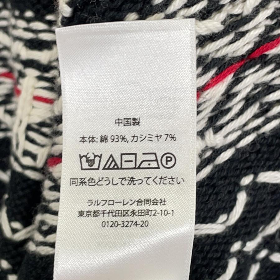未使用　POLO RALPH LAUREN フルジップカーディガン　刺繍　ニット POLO RALPH LAUREN（ポロ・ラルフローレン） ポロ ラルフローレン