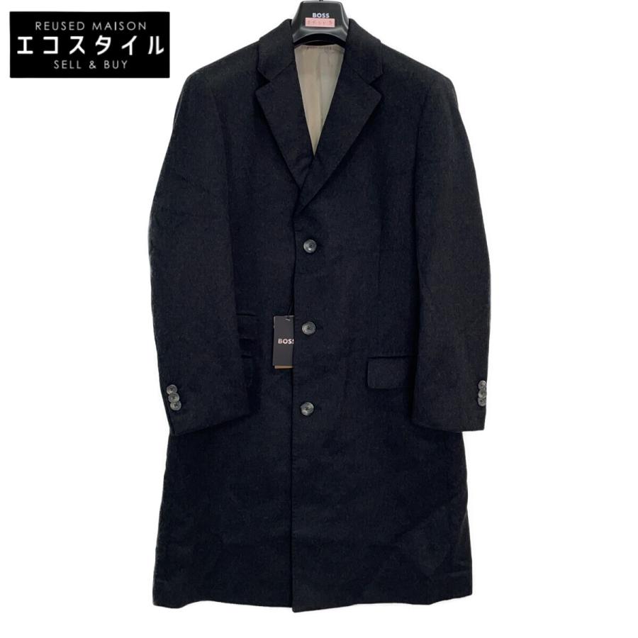 BOSS ボス グレー カシミヤ100 チェスターコート 表記なし コート