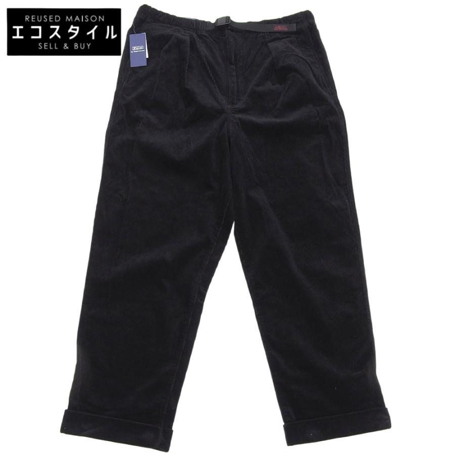 ポロラルフローレン コーデュロイパンツ 黒 w32 新品 POLO ポロ ラルフローレン VARICK SLIM ストレート コーデュロイ