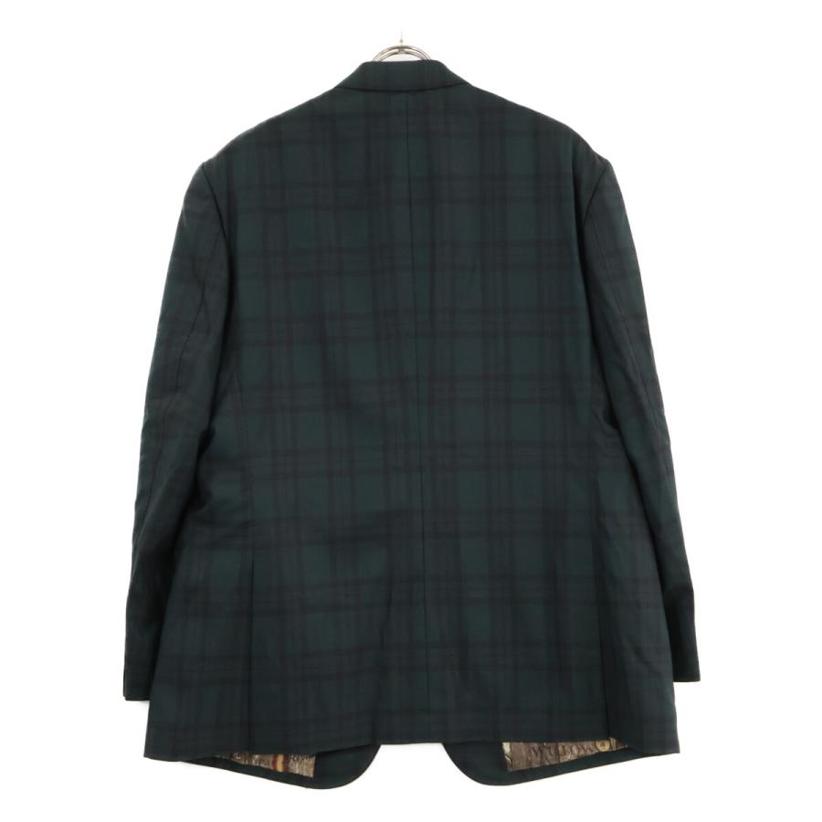 Paul Smith（ポール・スミス） 美品 チェック ウール 裏地総柄シルク