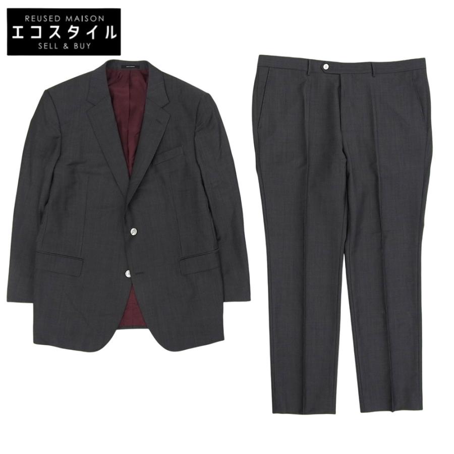新品同様 HUGO BOSS ヒューゴボス ウール 2P セットアップ メンズ