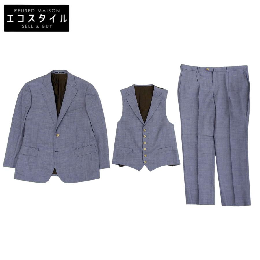 Aquascutum（アクアスキュータム） 美品 裏地ジェブロン柄 ウール 3P