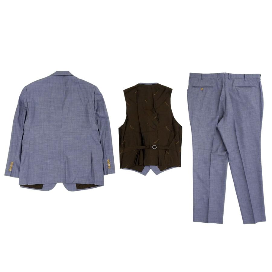 Aquascutum（アクアスキュータム） 美品 裏地ジェブロン柄 ウール 3P