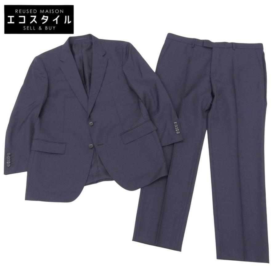 【美品希少✨】エディフィス カノニコ セットアップ スーツ 3ピース ウール 新品同様 HUGO BOSS ヒューゴボス Harvers カノニコ チェック 2P