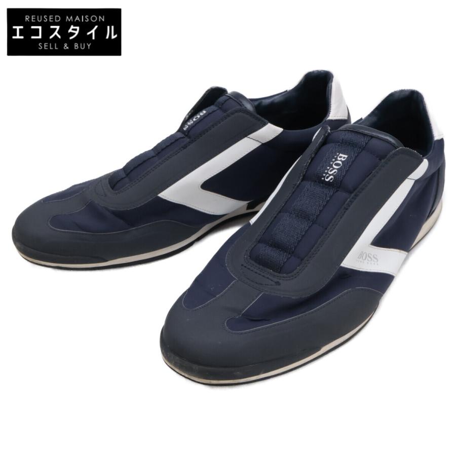 HUGO BOSS ヒューゴボス 50459162 ラバライズレザー ローカット 