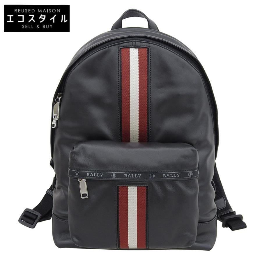 Bally（バリー） 美品 レザー バリーストライプ HARPER リュック