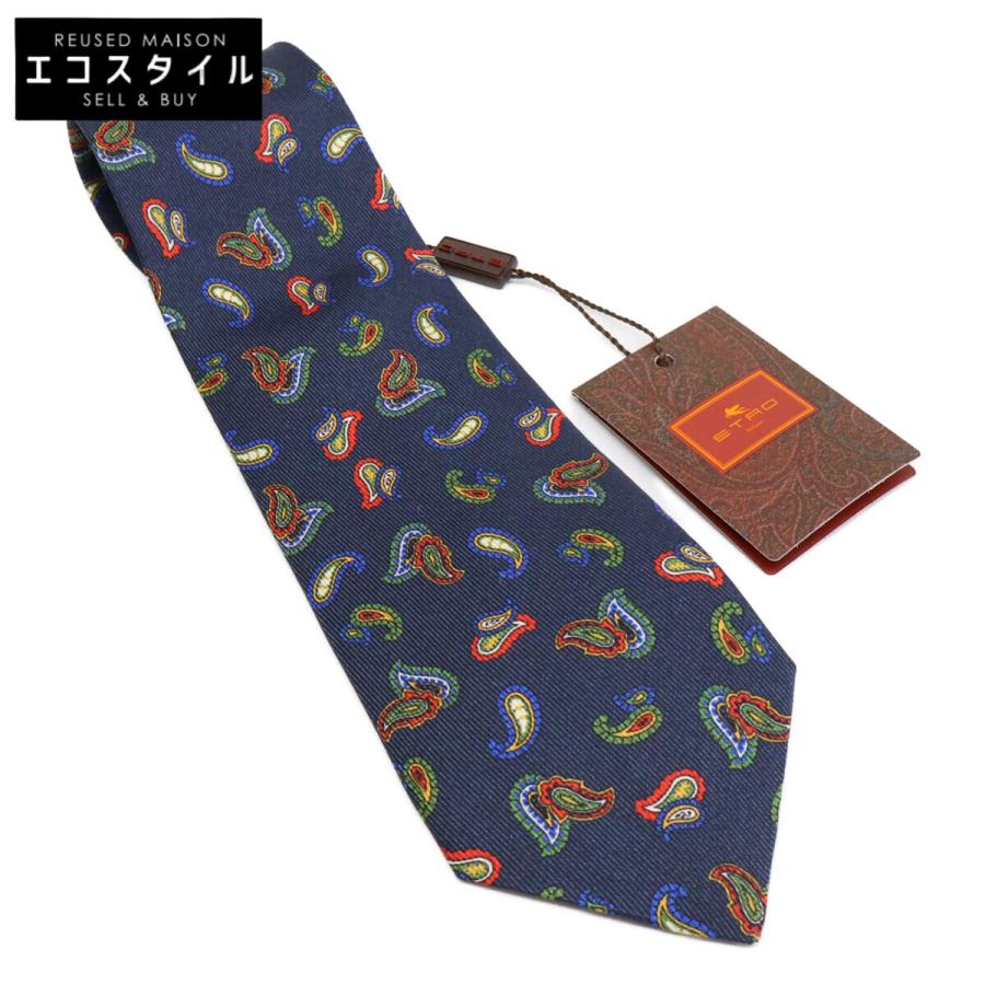 ETRO（エトロ） 新品同様/ 12026 4057 200 ペイズリー シルク100