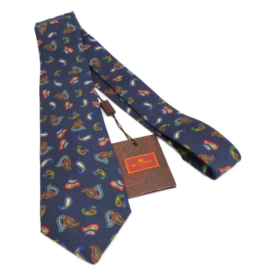 ETRO（エトロ） 新品同様/ 12026 4057 200 ペイズリー シルク100