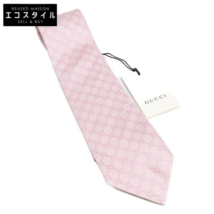 GUCCI（グッチ） 新品同様/国内正規 456522 4B002 GGロゴ シルク100