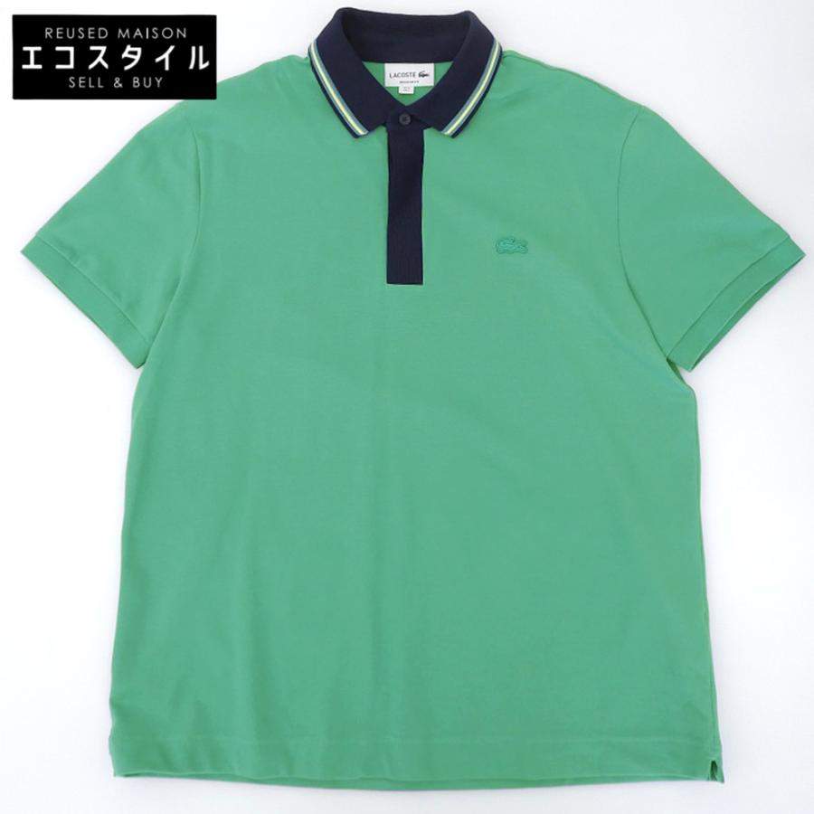 LACOSTE（ラコステ） 美品 コットン混 ボーダーカラー 1933 ポロシャツ