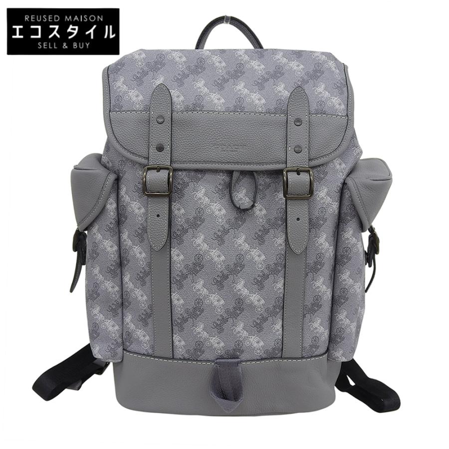 COACH（コーチ） 美品 ホース×キャリッジ リュック デイパック メンズ