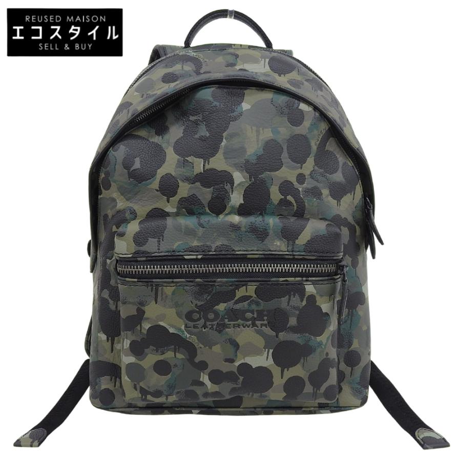 COACH（コーチ） 美品 チャーター バックパック カモフラ リュック
