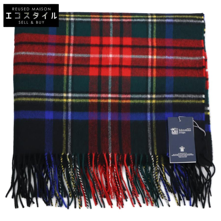 新品同様/ Johnstons ジョンストンズ WA0000056KU032400 タータン
