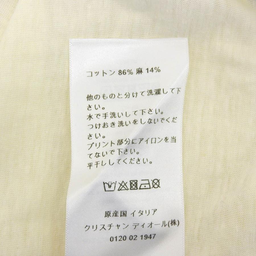 CHRISTIAN DIOR クリスチャンディオール JA DIOR 8 ロゴ 半袖 コットン Tシャツ トップス レディース アイボリー XS 843T03TC428 ブランドリユースショップエコスタイル - 通販 - Yahoo ショッピング
