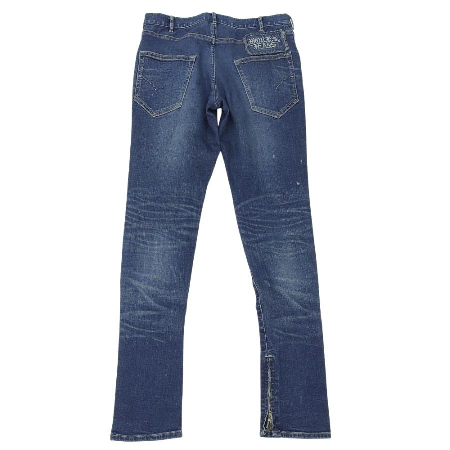 美品 FranCisT_MOR.K.S フランシストモークス スキニー デニムパンツ