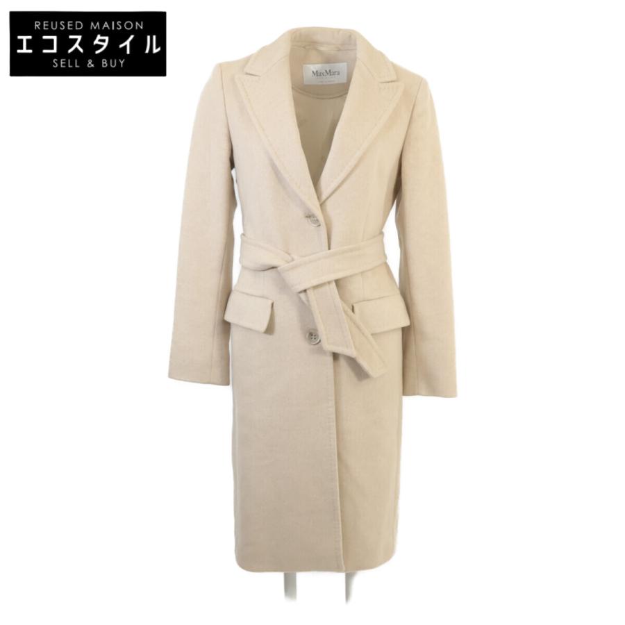 国内正規/ Max Mara マックスマーラ 10162183 カシミヤ100％ ベルト付