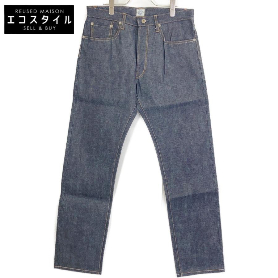 新品同様/ POST OVERALLS ポストオーバーオールズ インディゴ デニム