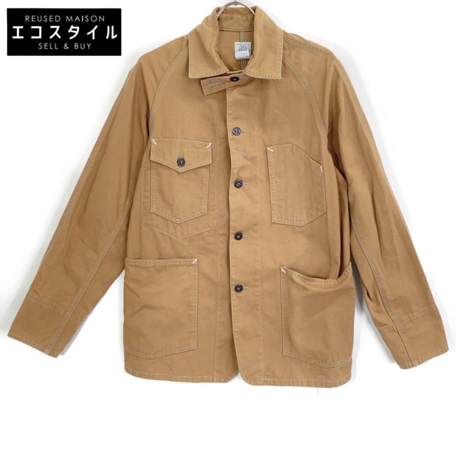 POST OVERALLS MADE IN USA カバーオー L POST OVERALLS ポストオーバーオールズ ダック地 カバーオール シャツ