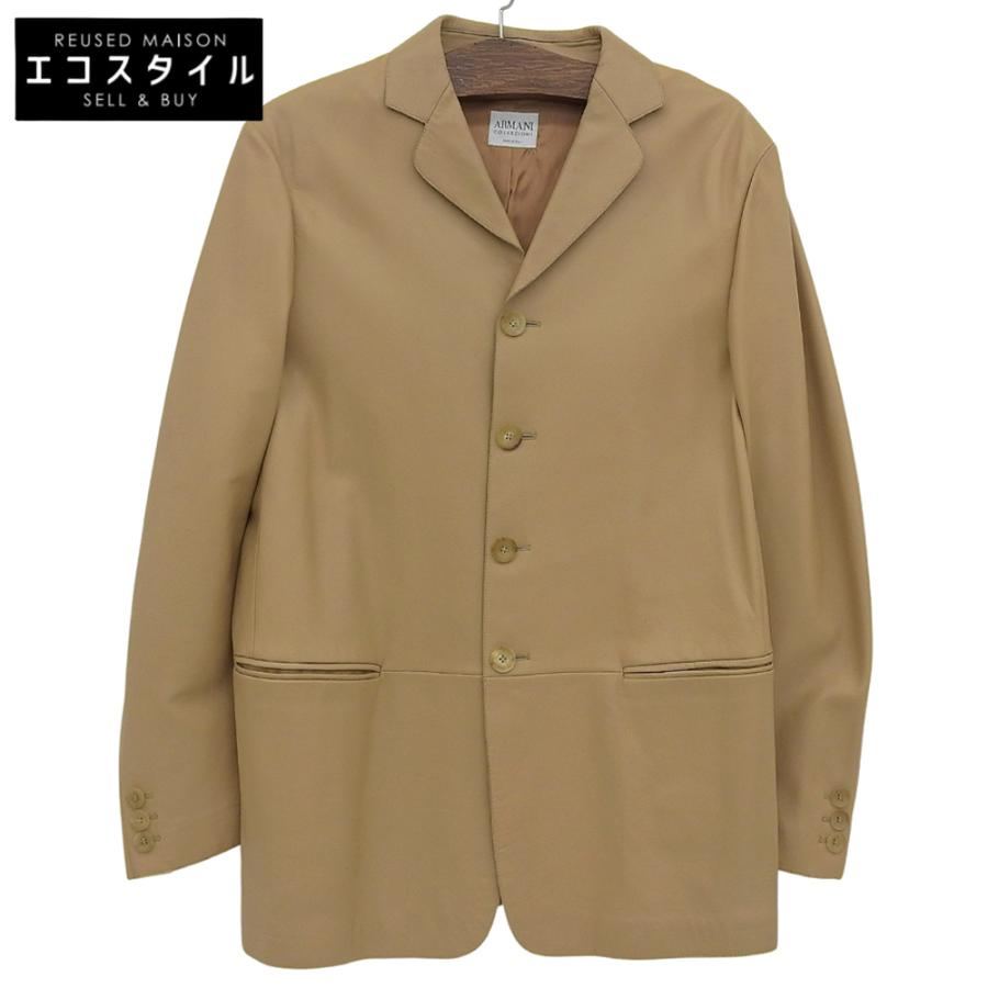 ARMANI COLLEZIONI アルマーニコレッツォーニ ラムスキン テーラード 