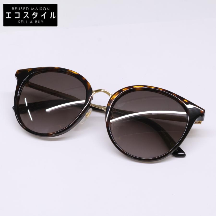 GUCCI（グッチ） 美品 GG0204SK 002 ボストン コンビフレーム 
