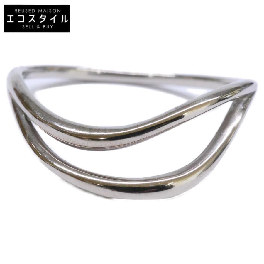 ete（エテ） デイリープラチナ Pt501 リップル リング 指輪 プラチナム