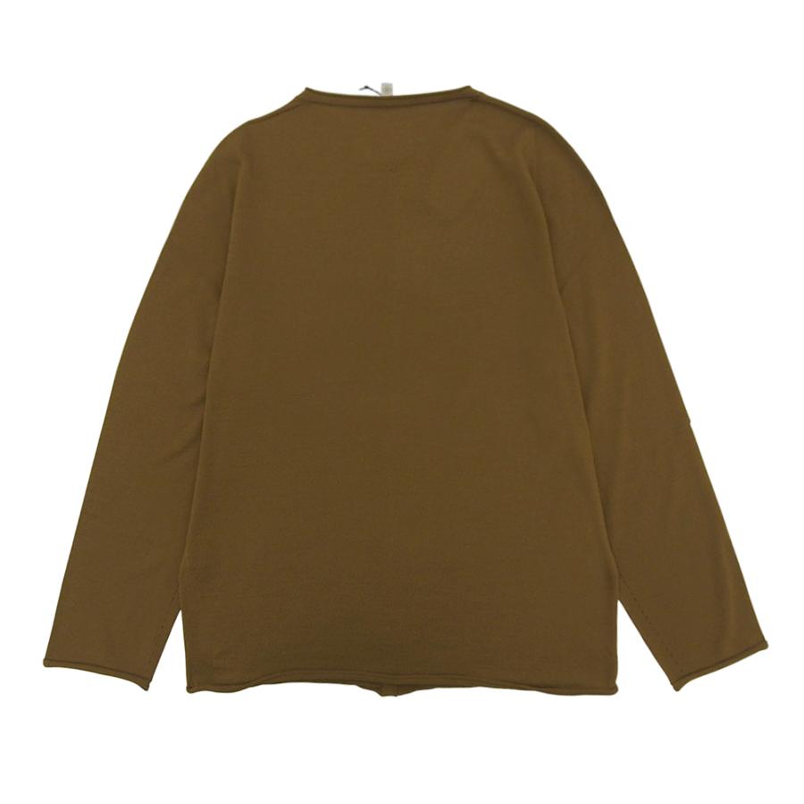 新品同様 TOYOBOSHI トウヨウボウシ 糸衣 SHURO ウールカシミヤ クルーネック ニット カーディガン レディース ブラウン系 2 10IT-WC1003_2