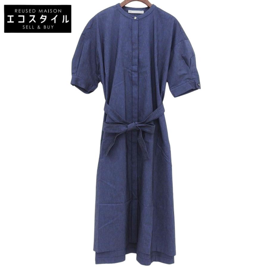 theory luxe（セオリーリュクス） MENORA CHAMBRAY.STRETCH ベルト付き 