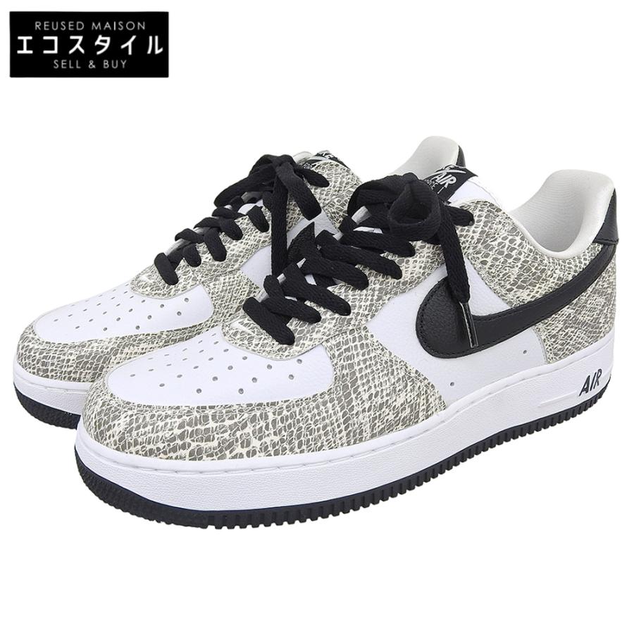 NIKE（ナイキ） 新品同様 白蛇 エアフォース1 レトロ シューズ メンズ 