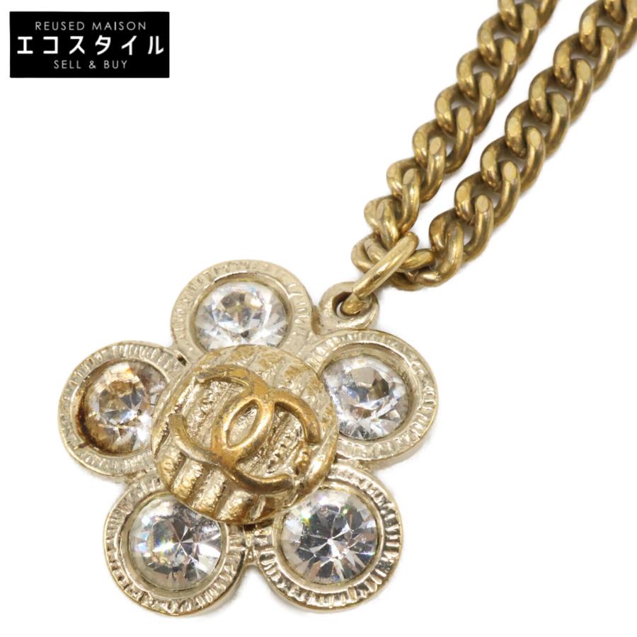 CHANEL（シャネル） 06A ラインストーン ココマーク フラワーモチーフ