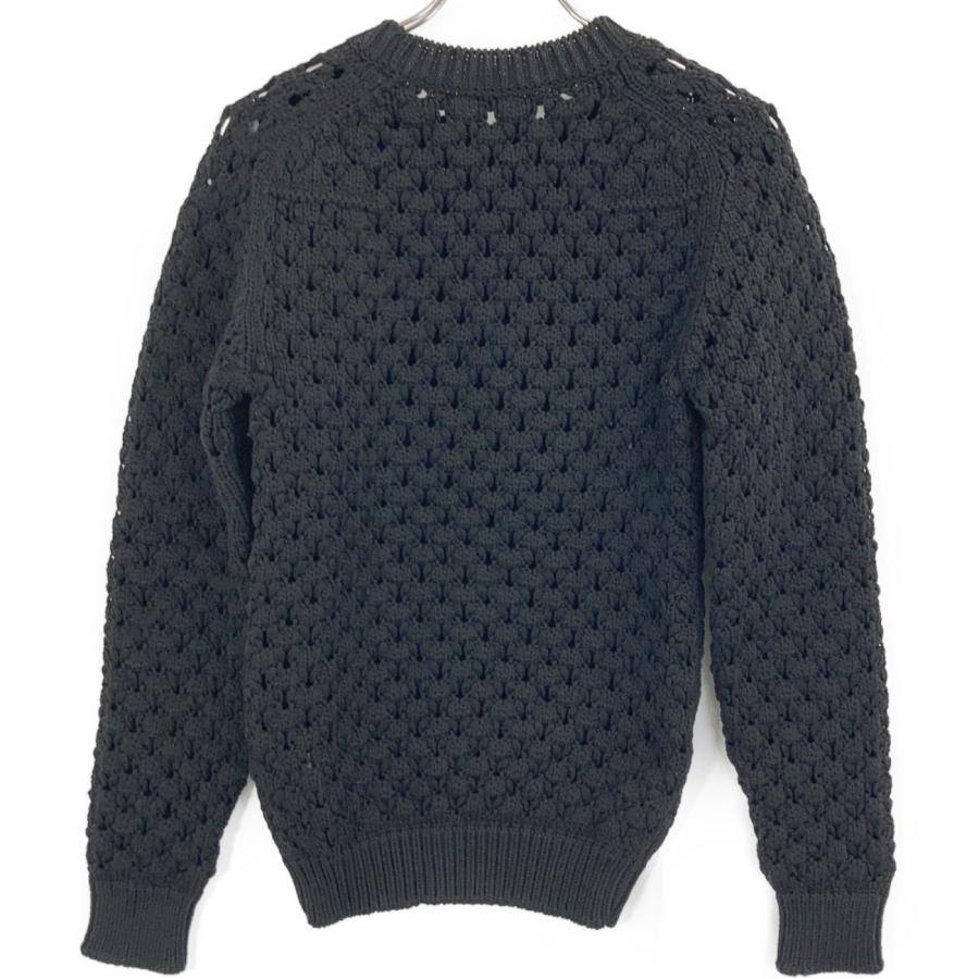 Dior HOMME ディオールオム 563M612AT120 ブラック 透かし編み ニット 