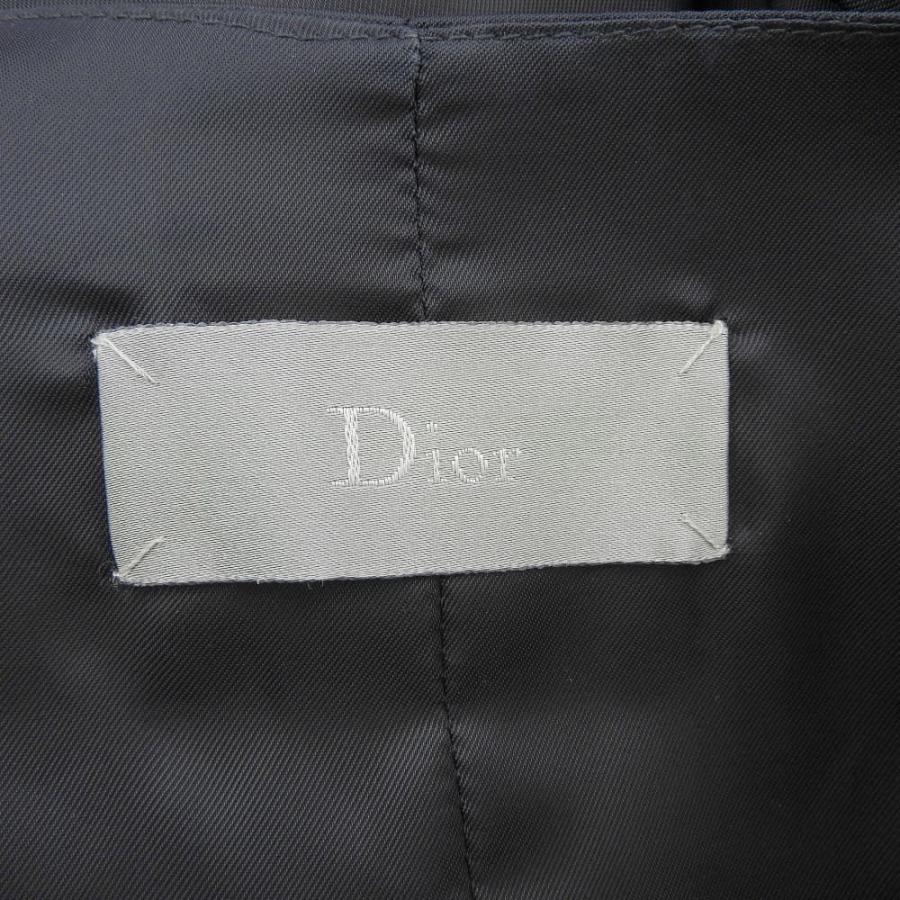 Dior HOMME ディオールオム ウール ジレ ベスト メンズ ブラック 44