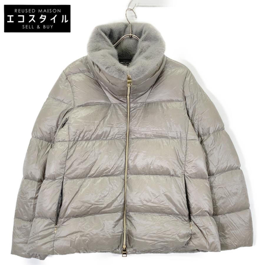 美品】HERNO ヘルノ ULTRALIGHT ダウンコート ベージュ 44 【公式通販】